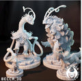 Kaijumon Chikorita, Bayleef, Meganium & Mega Meganium | Resin Miniatures | Pokémon Kaiju Fusion Collectibles