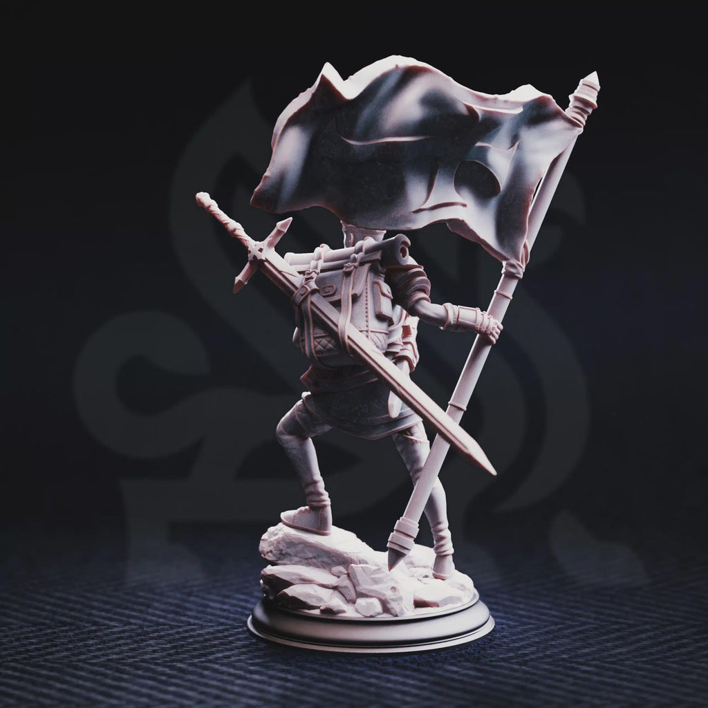 Lionel Donmeir – Squire of Justice | Fantasy D&D Miniature | Hero, Villain or NPC, Resin Model
