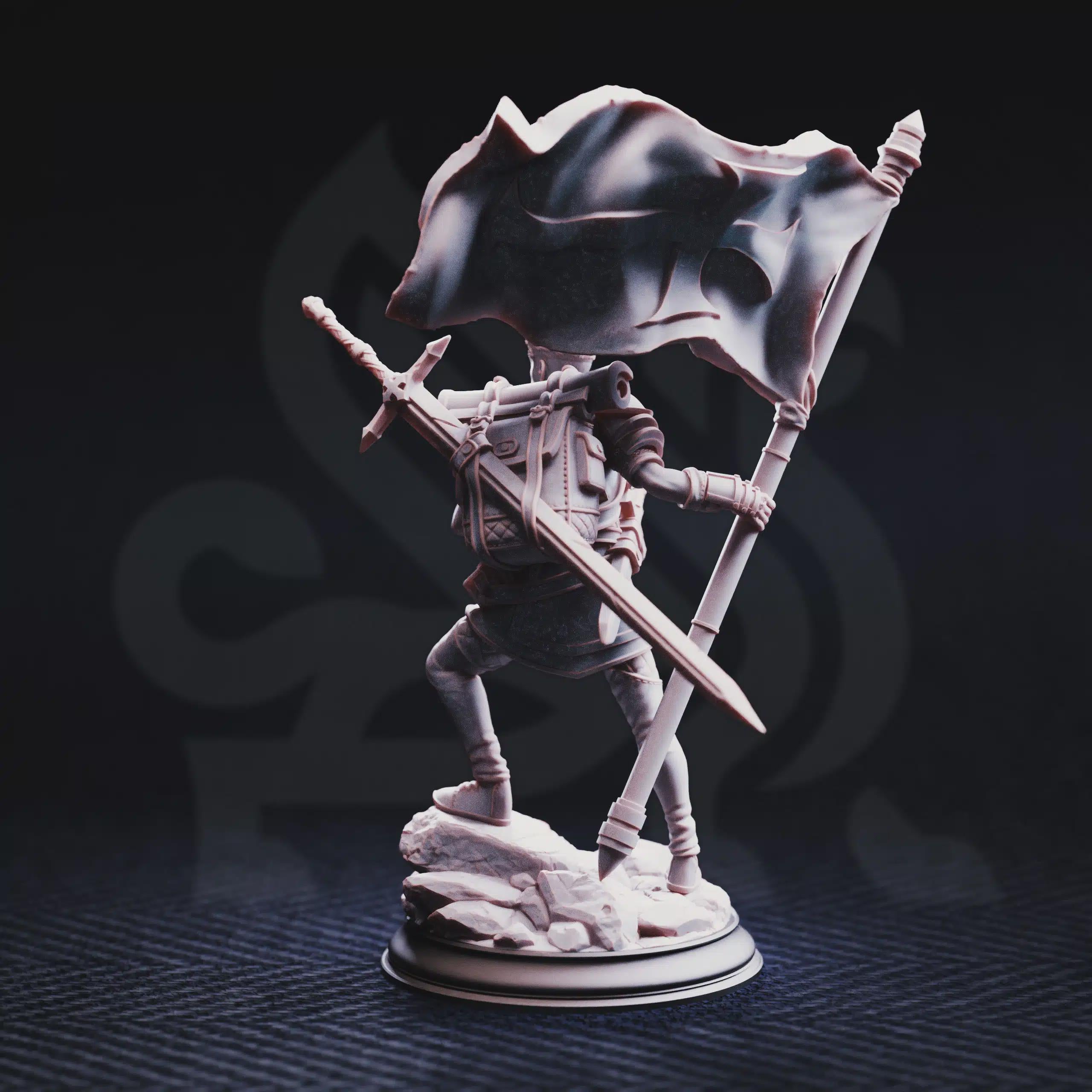 Lionel Donmeir – Squire of Justice | Fantasy D&D Miniature | Hero, Villain or NPC, Resin Model