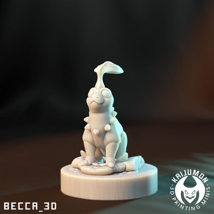 Kaijumon Chikorita, Bayleef, Meganium & Mega Meganium | Resin Miniatures | Pokémon Kaiju Fusion Collectibles