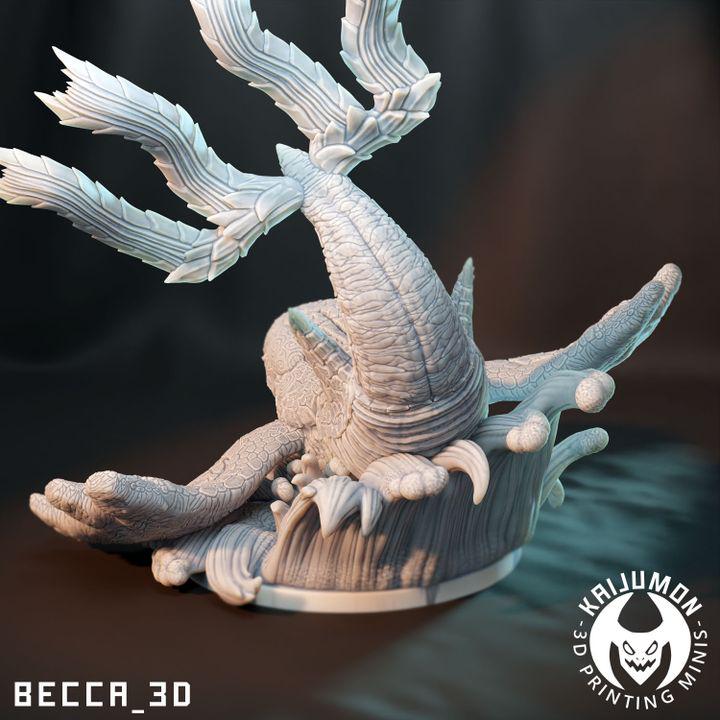 Kaijumon Kyogre | Resin Miniatures | Pokémon Kaiju Fusion Collectibles