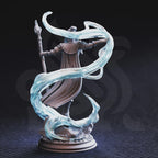 Sergeant Molly Cliffburn - Military Veteran Miniature | Fantasy D&D Miniature | Hero, Villain or NPC, Resin Model