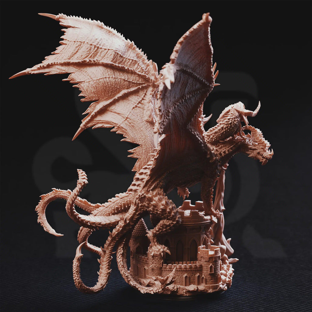 Pentelia – Mother of All Dragons | Fantasy Monster Miniature | D&D Creature, Boss Enemy, Resin Model