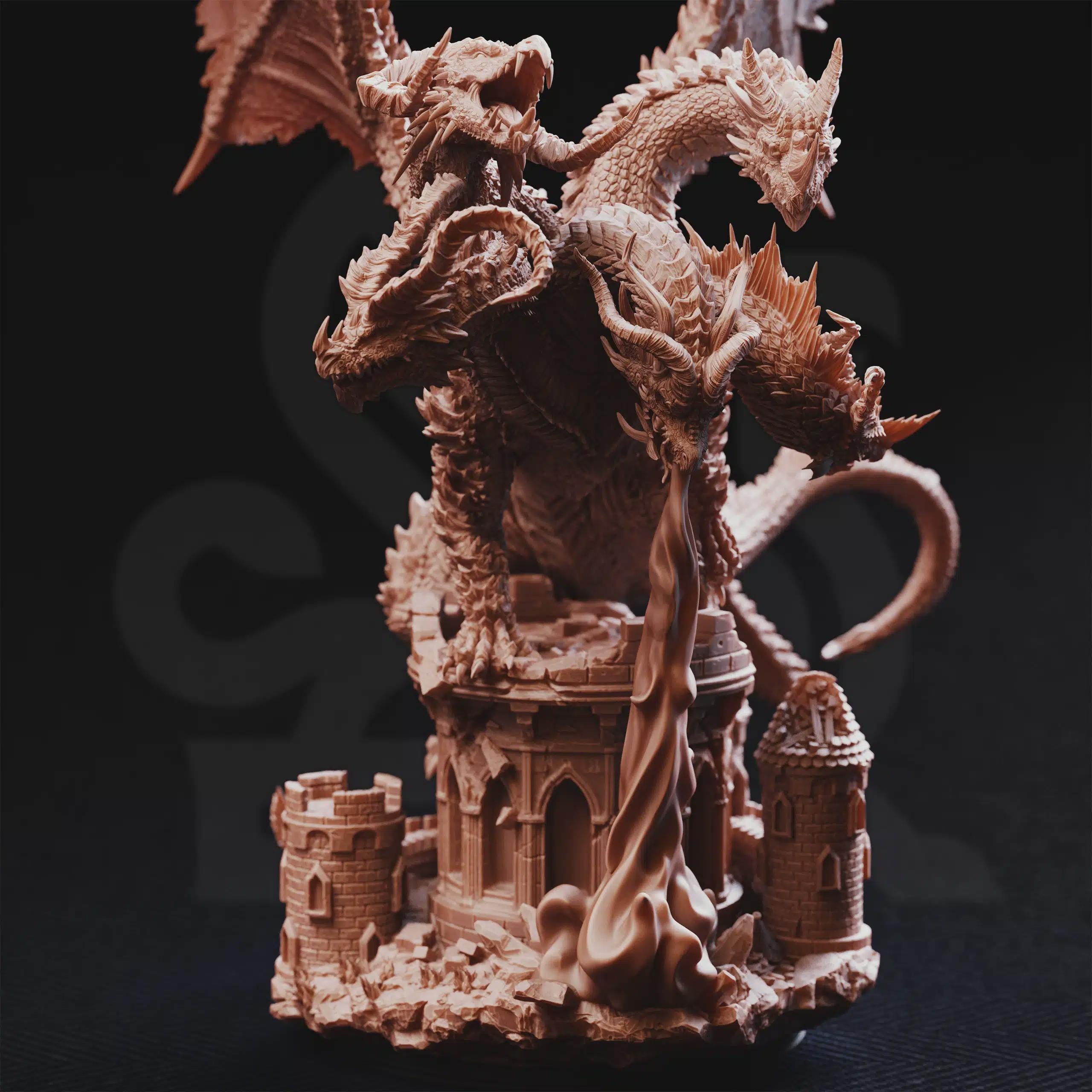 Pentelia – Mother of All Dragons | Fantasy Monster Miniature | D&D Creature, Boss Enemy, Resin Model