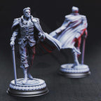 Benoit Blood-Eyes – Vampire General  | Fantasy D&D Miniature | Hero, Villain or NPC, Resin Model
