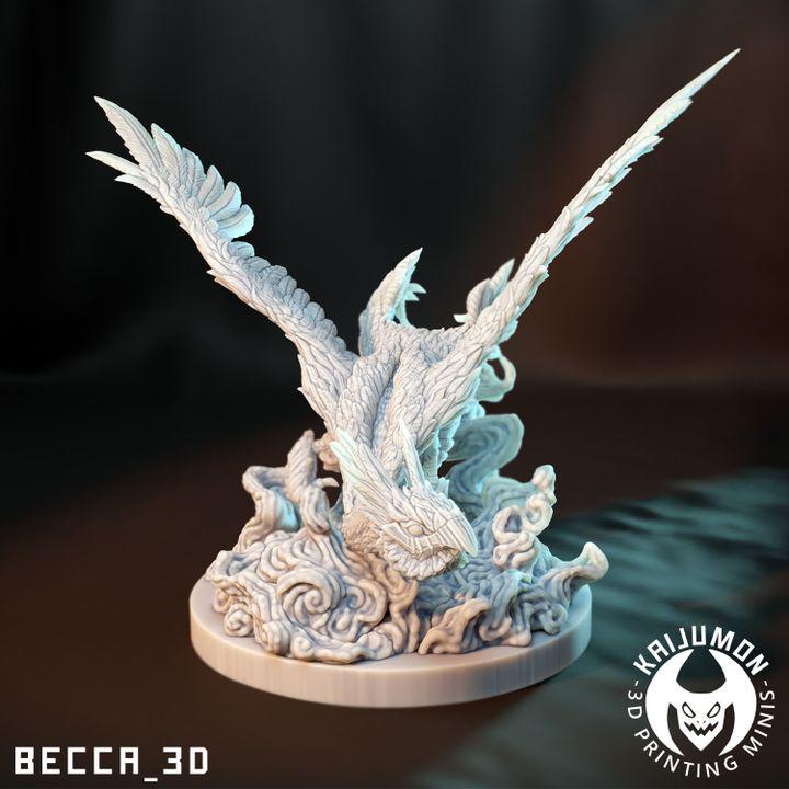 Kaijumon Latios & Latias | Resin Miniatures | Pokémon Kaiju Fusion Collectibles