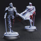 Benoit Blood-Eyes – Vampire General  | Fantasy D&D Miniature | Hero, Villain or NPC, Resin Model