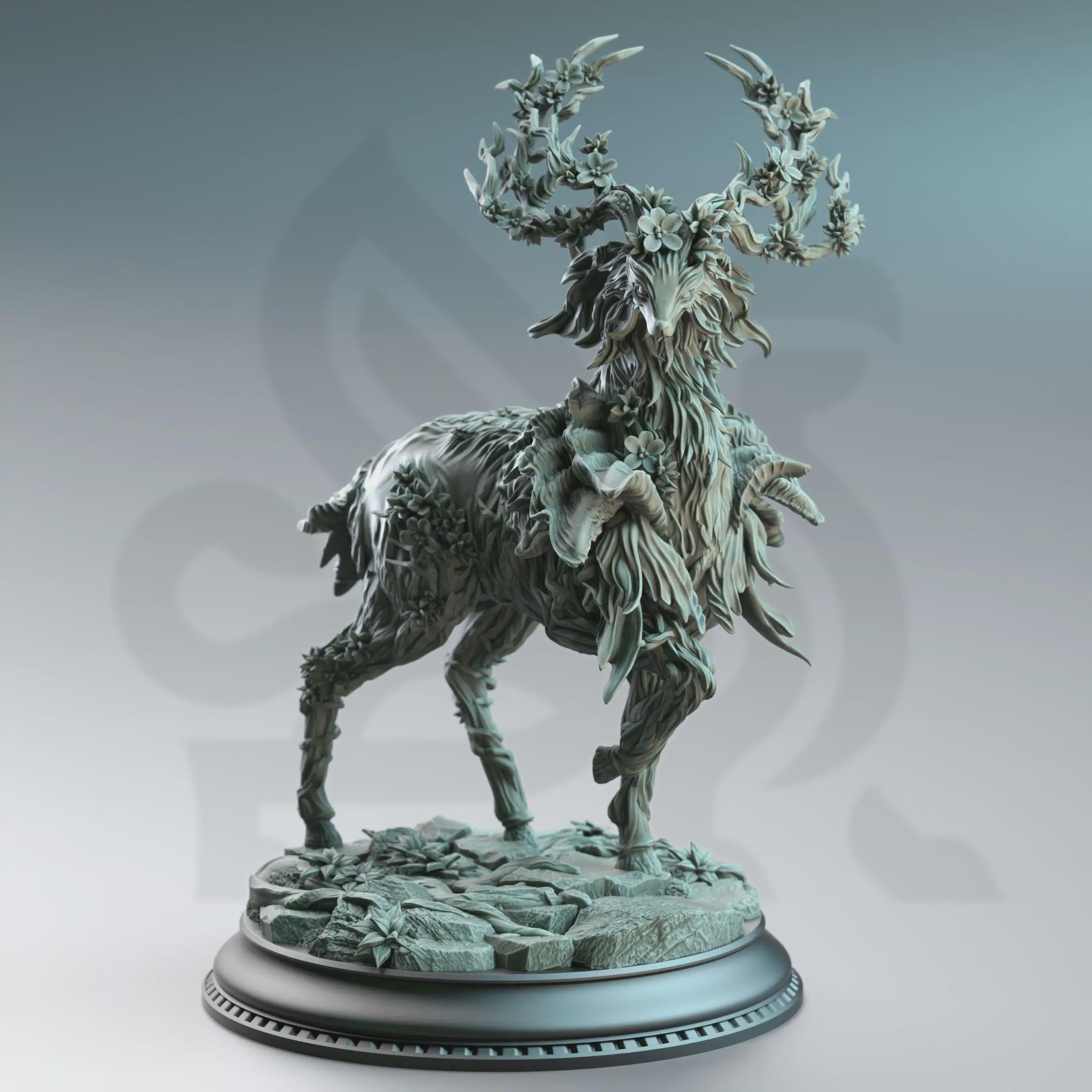 Gwynevel – First Daughter of Renmaeth | Fantasy Monster Miniature | D&D Creature, Boss Enemy, Resin Model