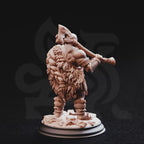 Orzei of Varekan – Dwarven Berserker | Fantasy D&D Miniature | Hero, Villain or NPC, Resin Model