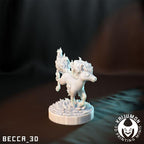 Kaijumon Ponyta & Rapidash (Kanto or Galar) – 3D Resin Printed Figures | Unpainted Miniatures for Painting
