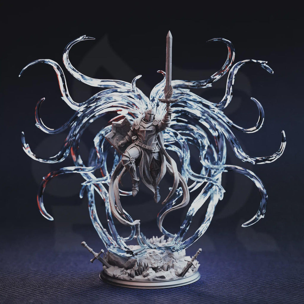 Leopold the Ascended – Justice Reborn | Fantasy D&D Miniature | Hero, Villain or NPC, Resin Model