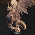 Sovram the Betrayed – Elder Black Dragon | Fantasy Monster Miniature | D&D Creature, Boss Enemy, Resin Model