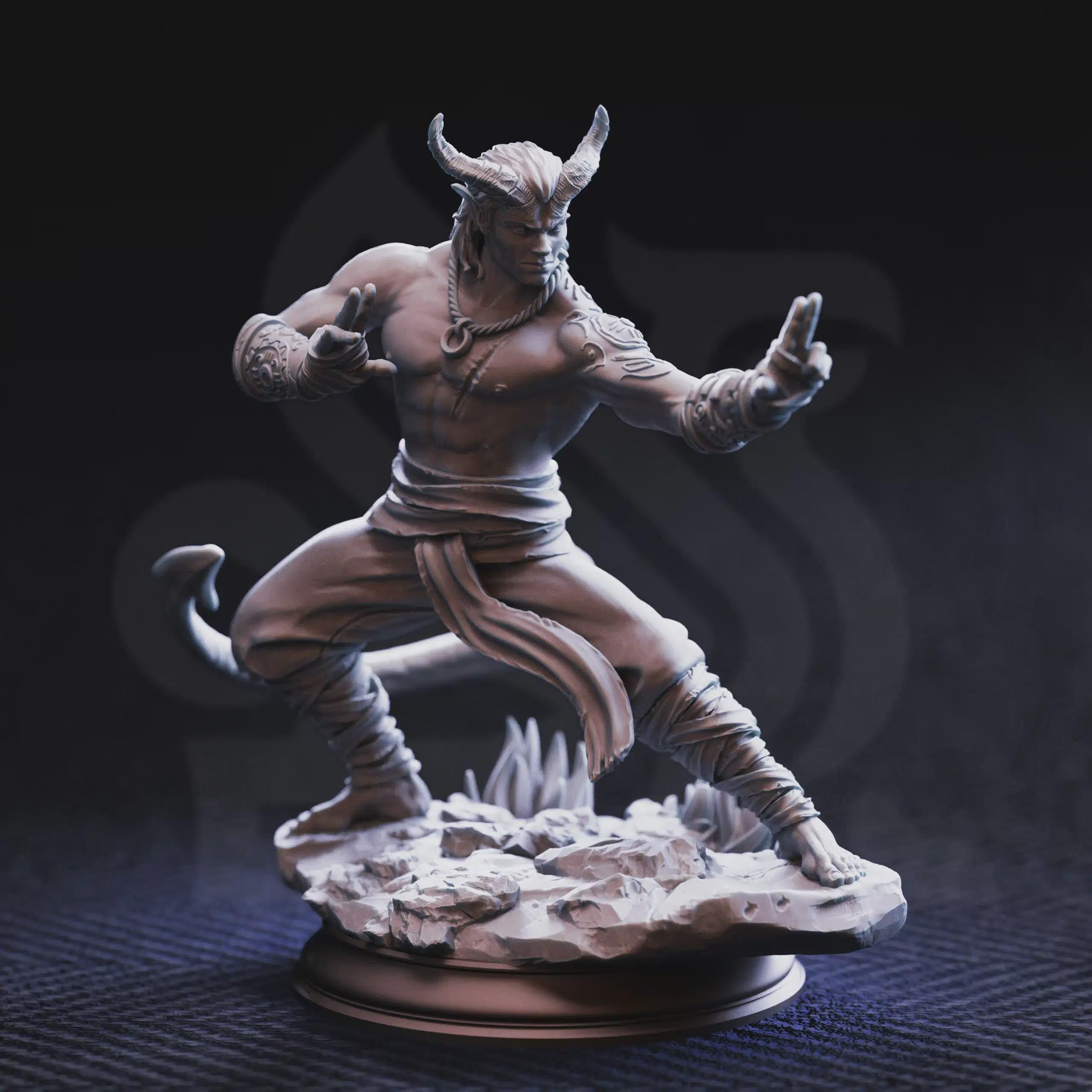 Verek “Heartless” - Street Avenger Miniature | Fantasy D&D Miniature | Hero, Villain or NPC, Resin Model