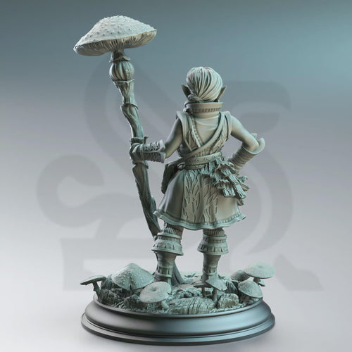 Cordelia the Homestead Hermit – Halfling Druid | Fantasy D&D Miniature | Hero, Villain or NPC, Resin Model