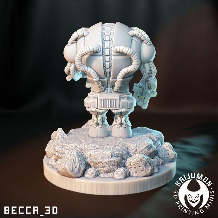 Kaijumon Registeel | Resin Miniatures | Pokémon Kaiju Fusion Collectibles
