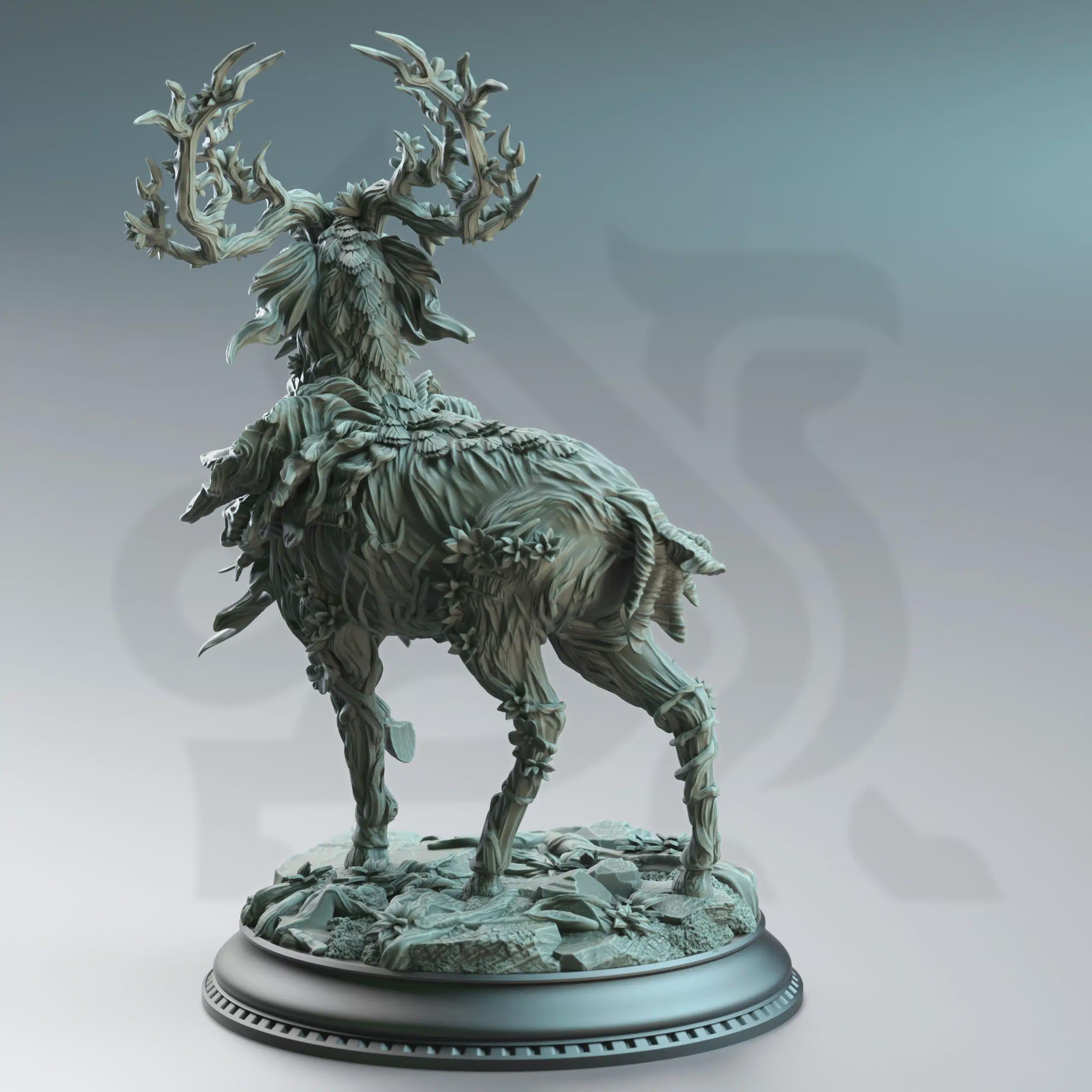 Gwynevel – First Daughter of Renmaeth | Fantasy Monster Miniature | D&D Creature, Boss Enemy, Resin Model