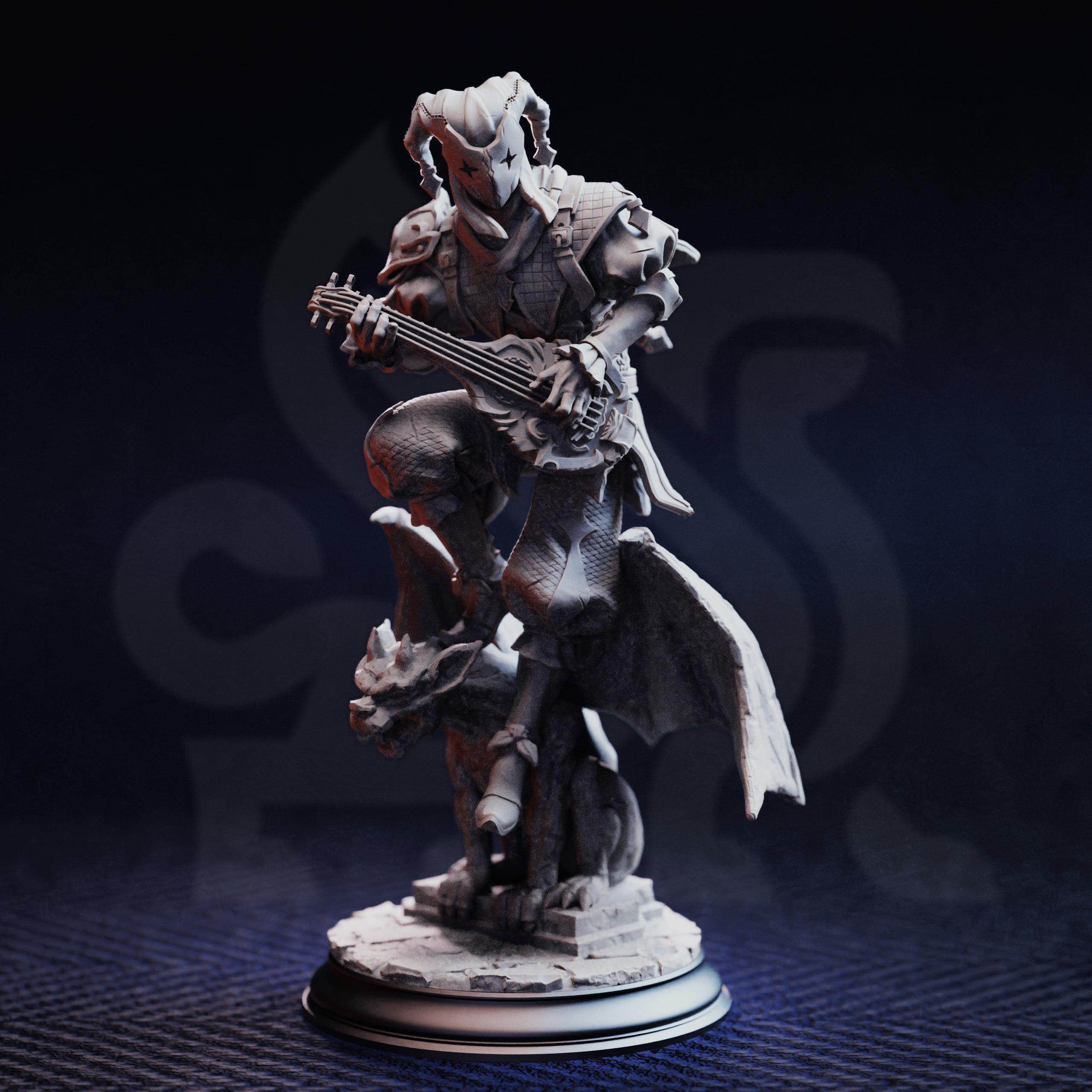 The Travelling Jack – Reborn Trickster Devil | Fantasy D&D Miniature | Hero, Villain or NPC, Resin Model