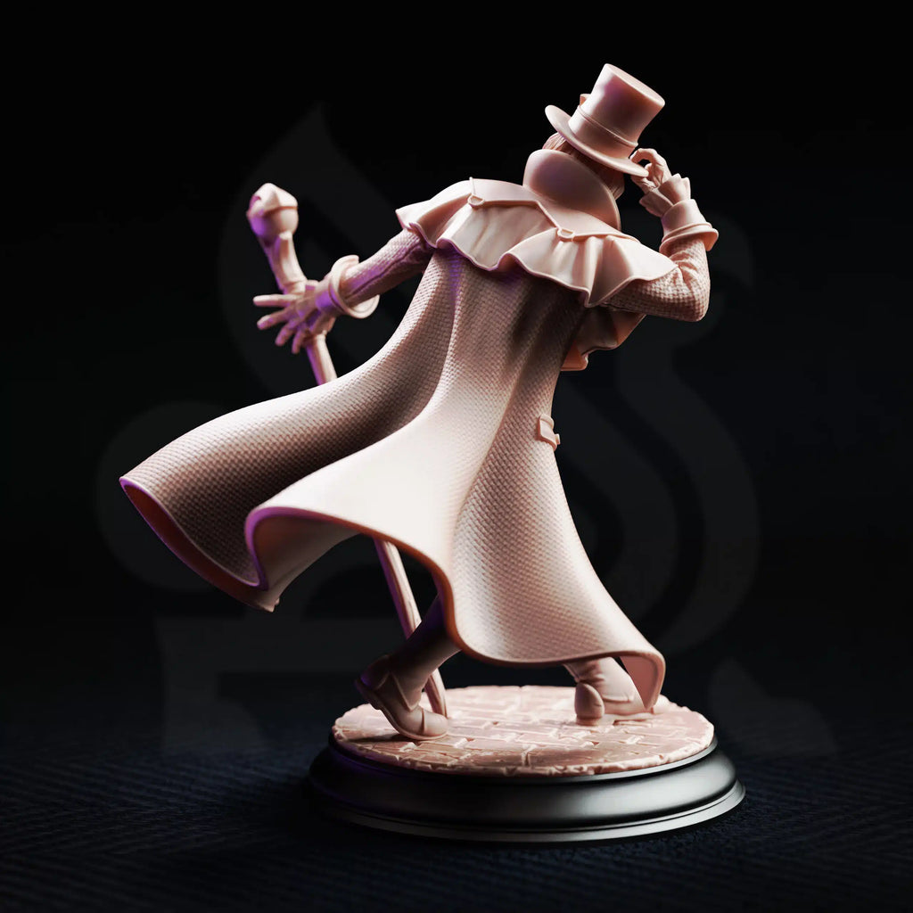 Cobalt Fairfax – Professor of Transmutation | Fantasy D&D Miniature | Hero, Villain or NPC, Resin Model