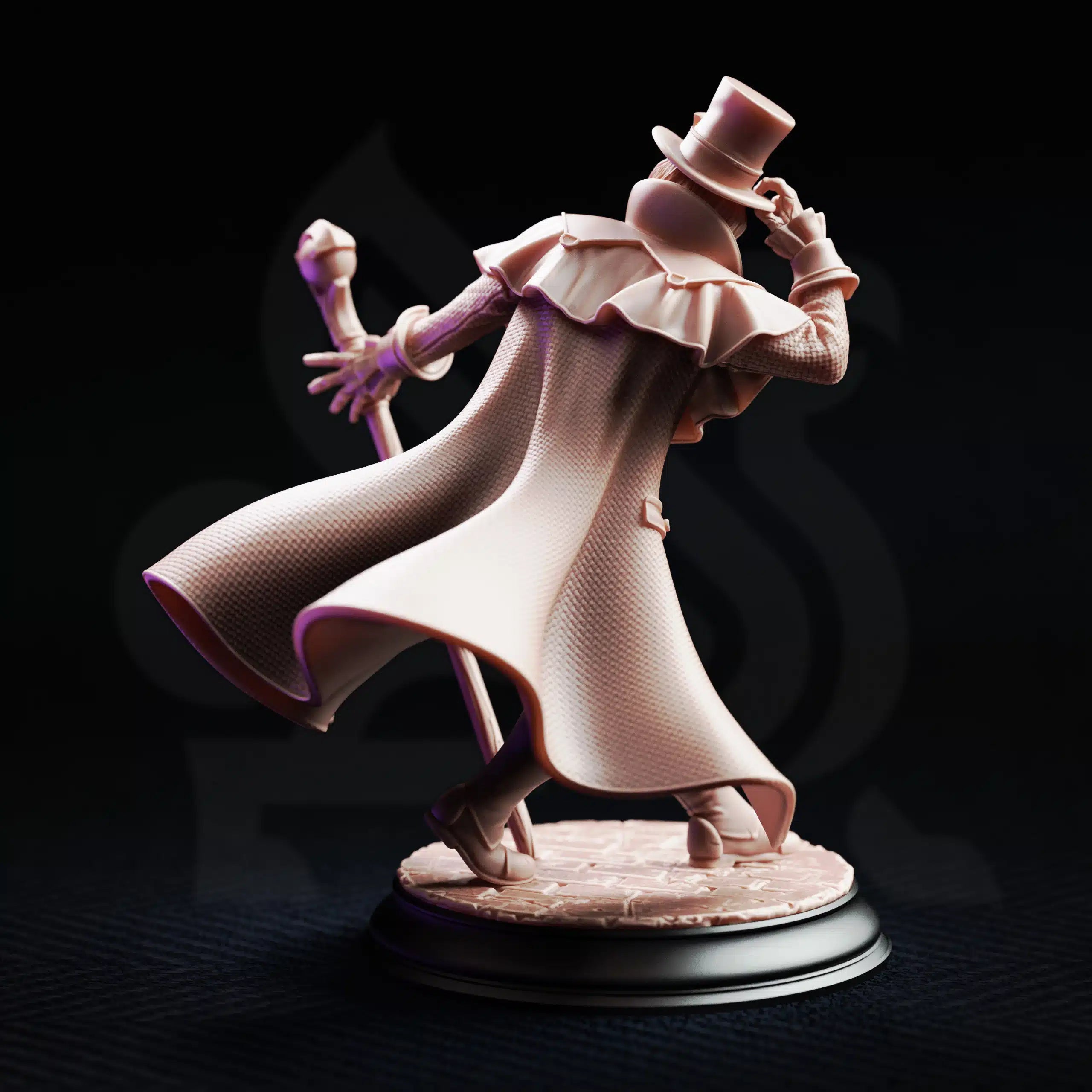 Cobalt Fairfax – Professor of Transmutation | Fantasy D&D Miniature | Hero, Villain or NPC, Resin Model