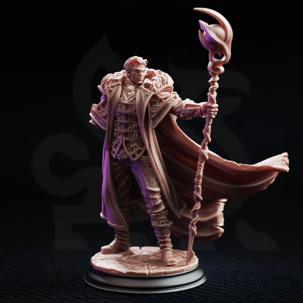 Frederik Vahlen – Professor of Progress | Fantasy D&D Miniature | Hero, Villain or NPC, Resin Model