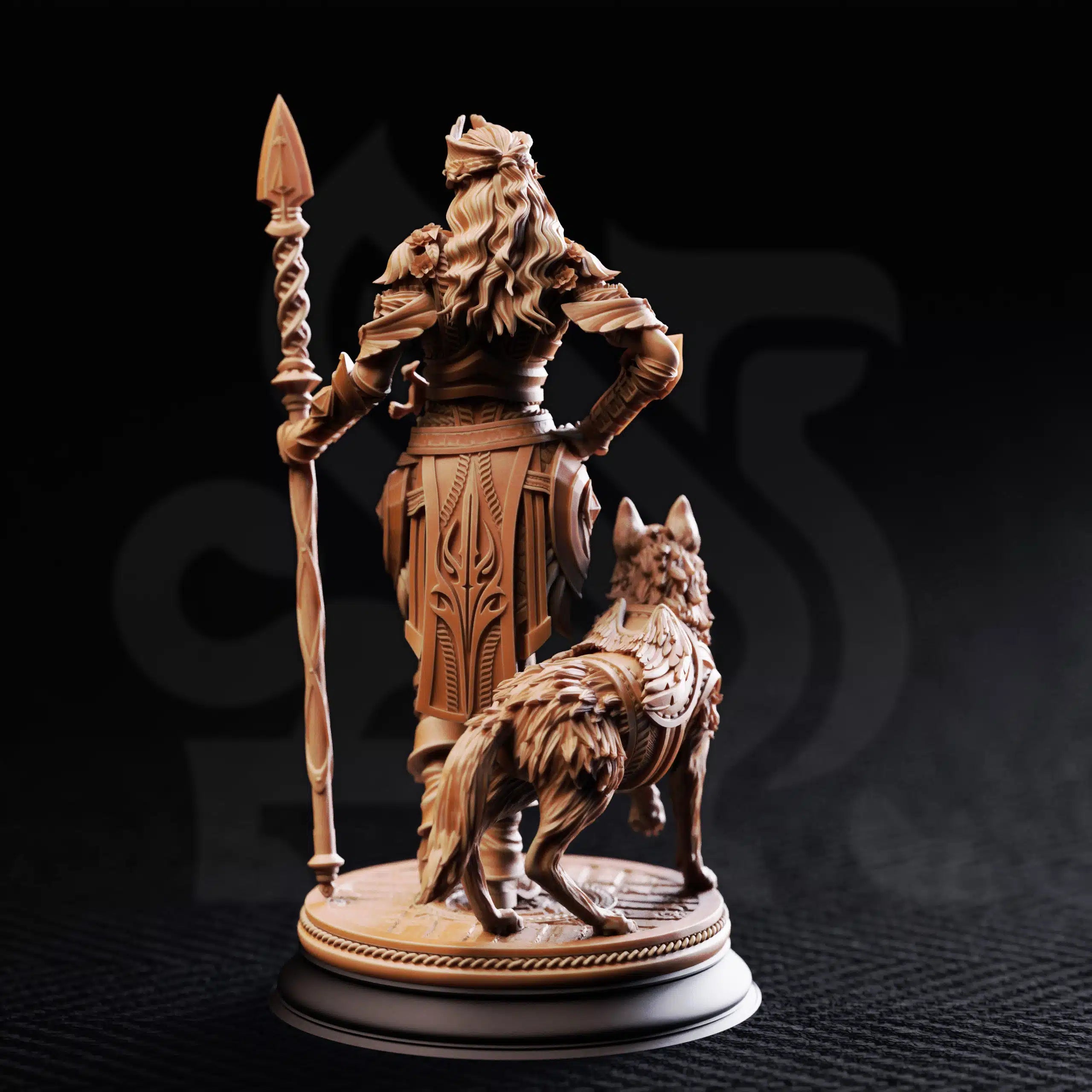 Frøya – Maiden of Life | Fantasy D&D Miniature | Hero, Villain or NPC, Resin Model