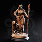 Frøya – Maiden of Life | Fantasy D&D Miniature | Hero, Villain or NPC, Resin Model