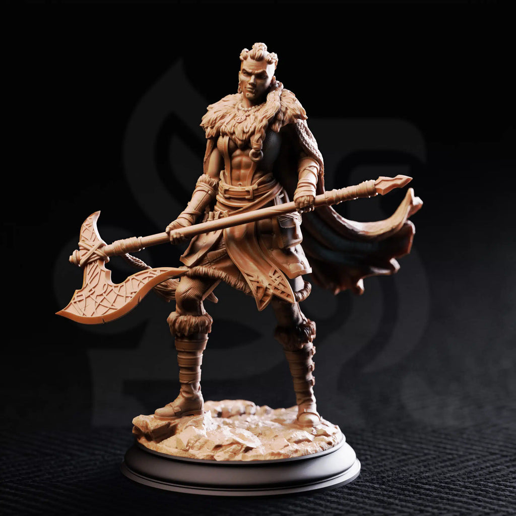 Gunnhildr – Outlander Berserker | Fantasy D&D Miniature | Hero, Villain or NPC, Resin Model