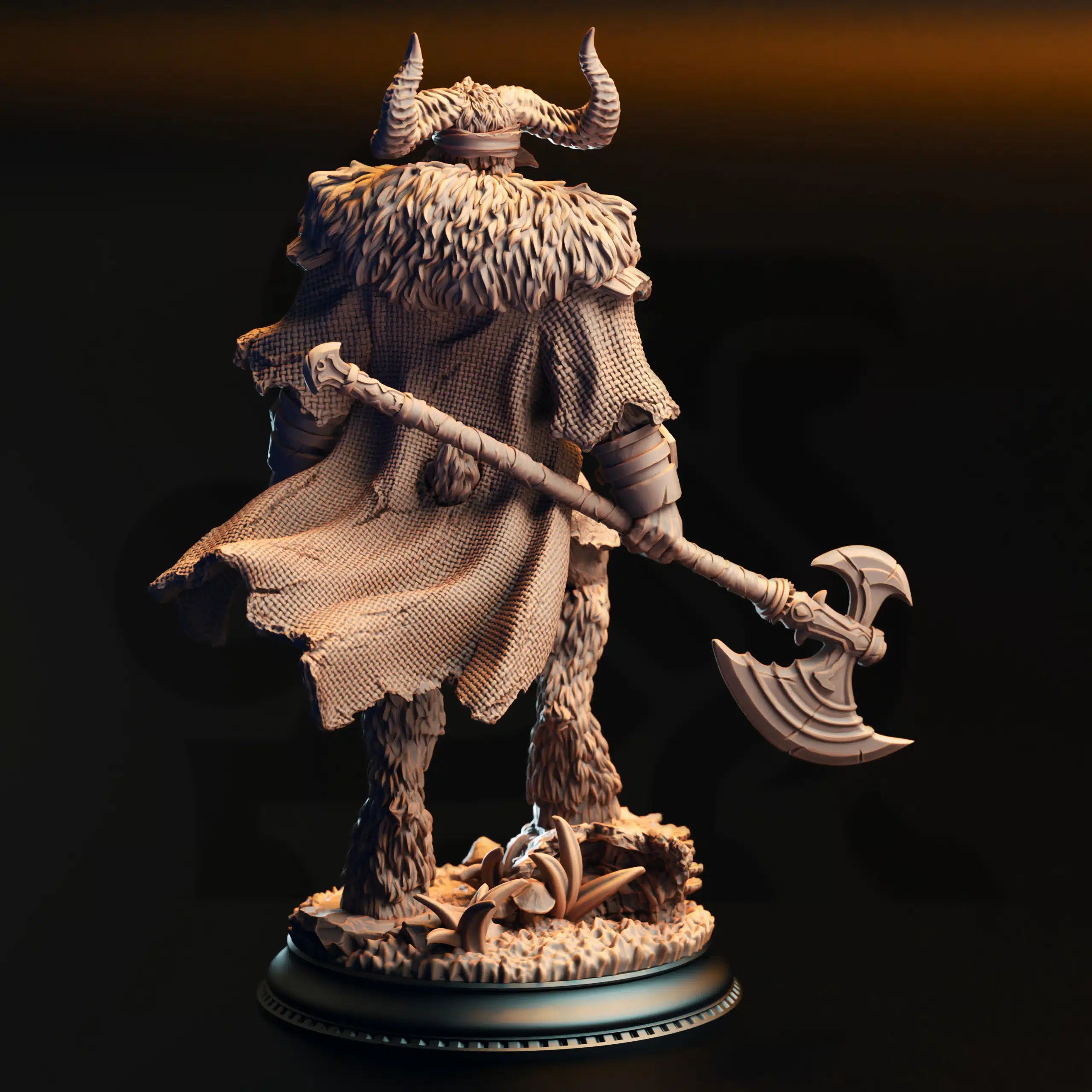 Jonah of the Badlands – Satyr Mercenary | Fantasy D&D Miniature | Hero, Villain or NPC, Resin Model