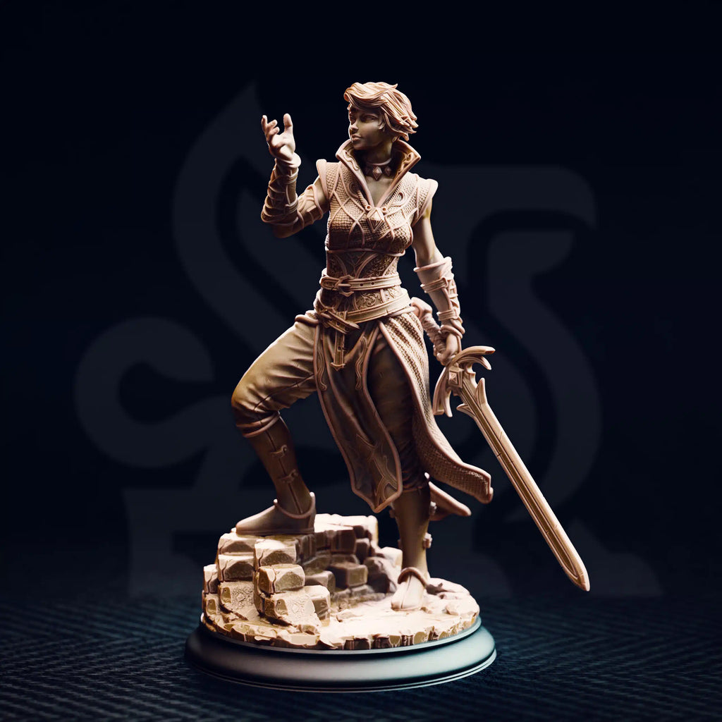 Karisia of Timberly – Half-Elf Hexblade