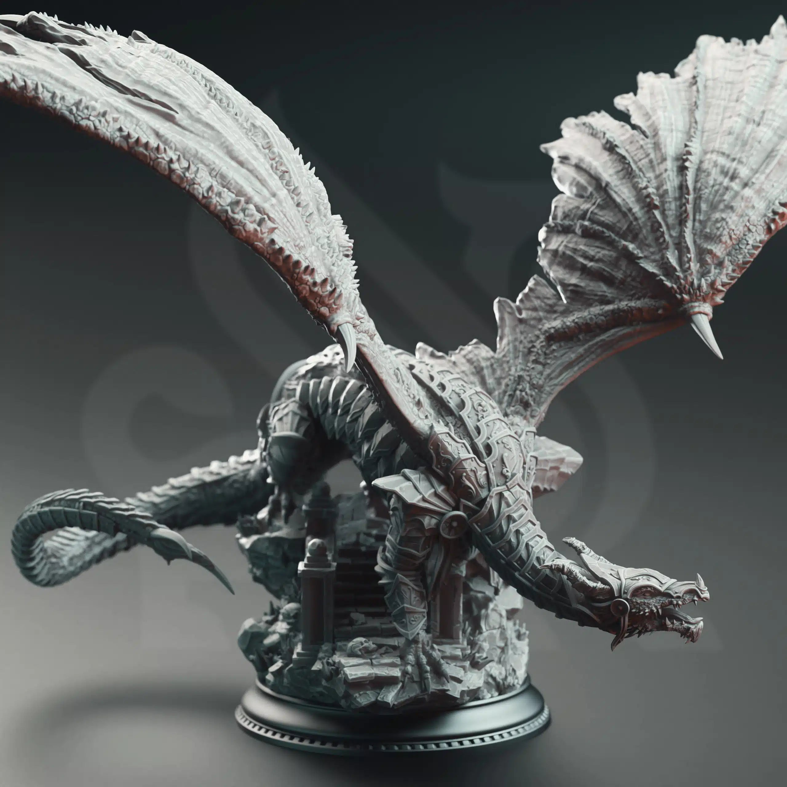Kuriazor the Dark Scaled – Dragon of the Depths