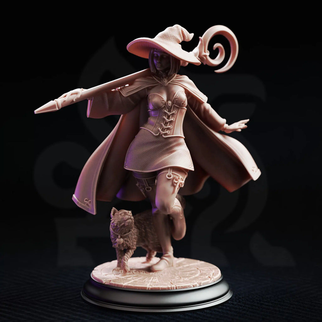 Lady Elara – Head of Studies | Fantasy D&D Miniature | Hero, Villain or NPC, Resin Model