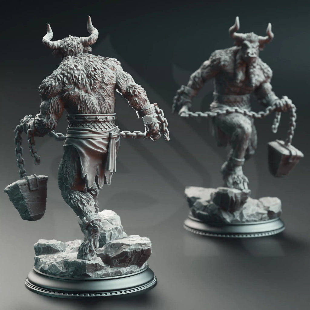 Minotaurs of the Labyrinth’s Depths