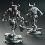 Minotaurs of the Labyrinth’s Depths