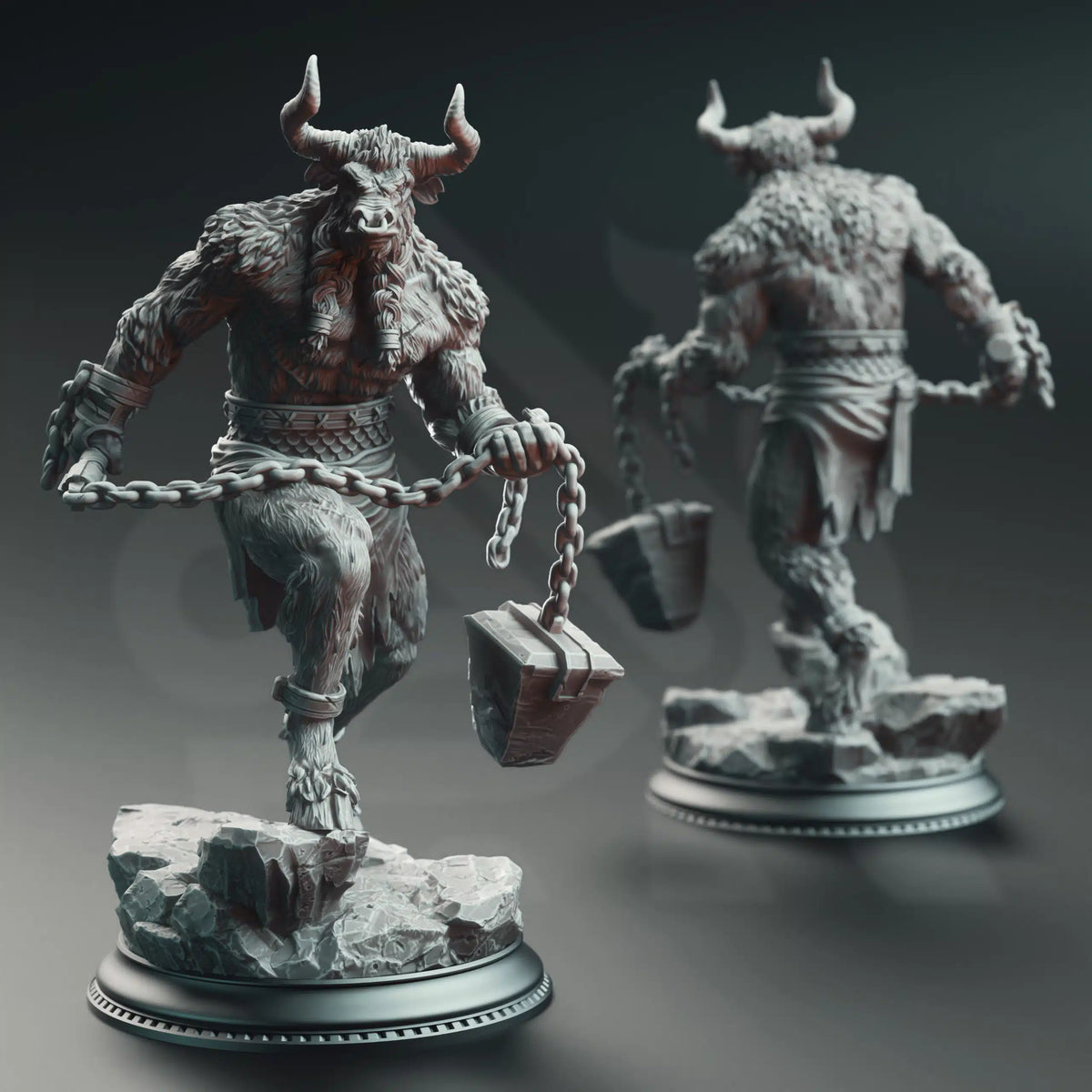 Minotaurs of the Labyrinth’s Depths