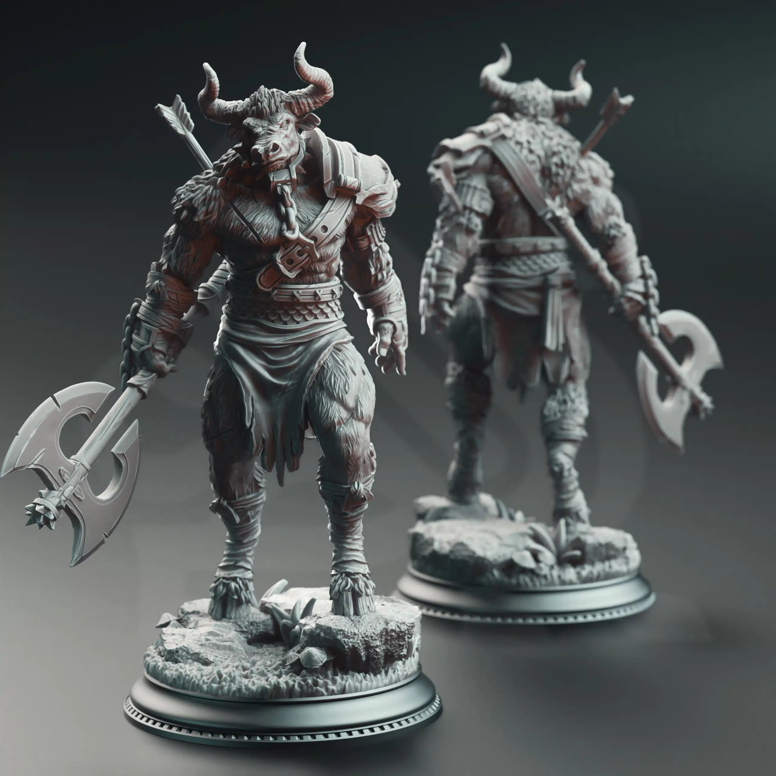 Minotaurs of the Labyrinth’s Depths