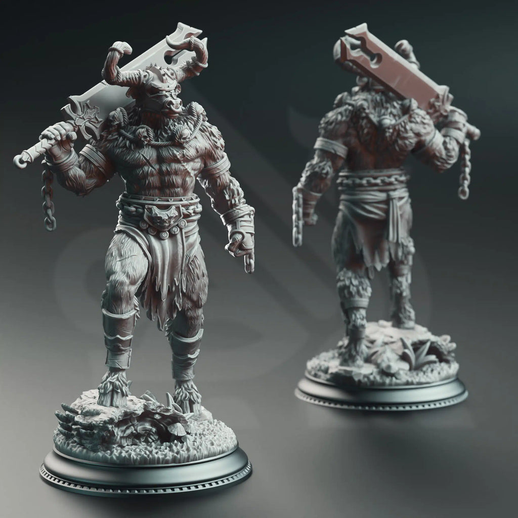 Minotaurs of the Labyrinth’s Depths