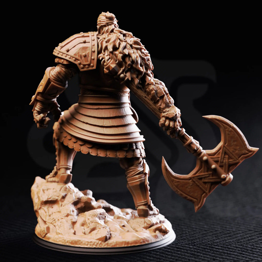 Surtson – Fire Jötunn | Fantasy Monster Miniature | Resin Model