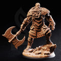 Surtson – Fire Jötunn | Fantasy Monster Miniature | Resin Model
