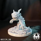 Kaijumon Sableye & Mega Sableye | Resin Miniatures | Pokémon Kaiju Fusion Collectibles