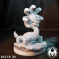 Kaijumon Lileep & Cradily | Resin Miniatures | Pokémon Kaiju Fusion Collectibles