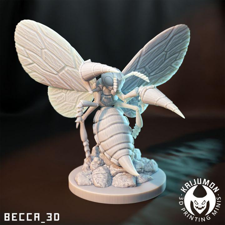 Kaijumon Weedle, Kakuna, Beedrill & Mega Beedrill | Resin Miniatures | Pokémon Kaiju Fusion Collectibles