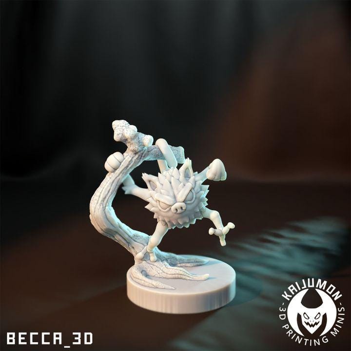 Kaijumon Mankey, Primeape & Annihilape | Resin Miniatures | Pokémon Kaiju Fusion Collectibles