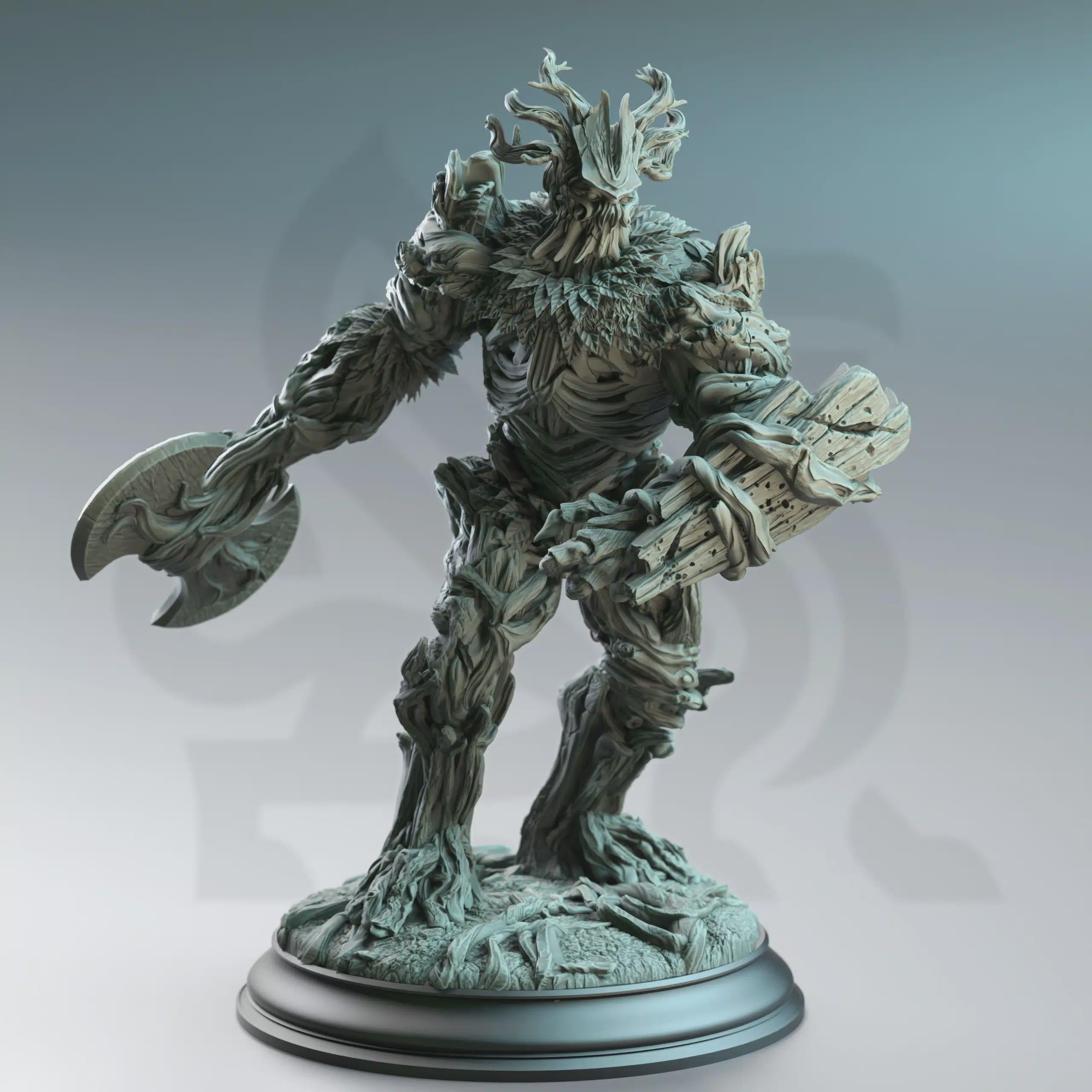 Trostaka the Vengeful – Treant of Hatred | Fantasy D&D Miniature | Hero, Villain or NPC, Resin Model