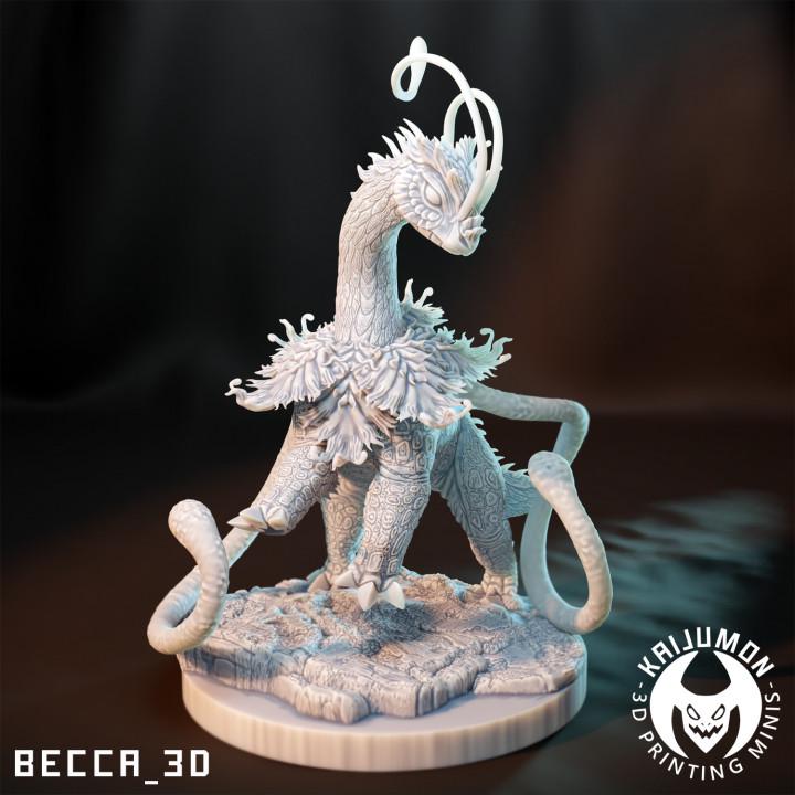 Kaijumon Chikorita, Bayleef, Meganium & Mega Meganium | Resin Miniatures | Pokémon Kaiju Fusion Collectibles