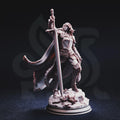 Jeanne du Lac – Maiden of Justice | Fantasy D&D Miniature | Hero, Villain or NPC, Resin Model