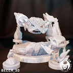 Kaijumon Beldum, Metang, Metagross & Mega Metagross | Resin Miniatures | Pokémon Kaiju Fusion Collectibles