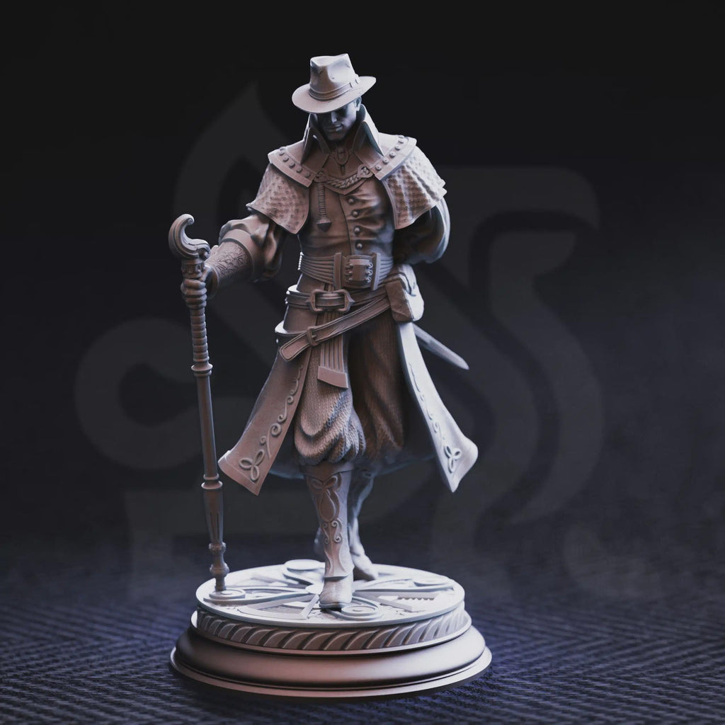 Ernest “Flip-Flop” Dodd - Streetwise Rogue Miniature  | Fantasy D&D Miniature | Hero, Villain or NPC, Resin Model