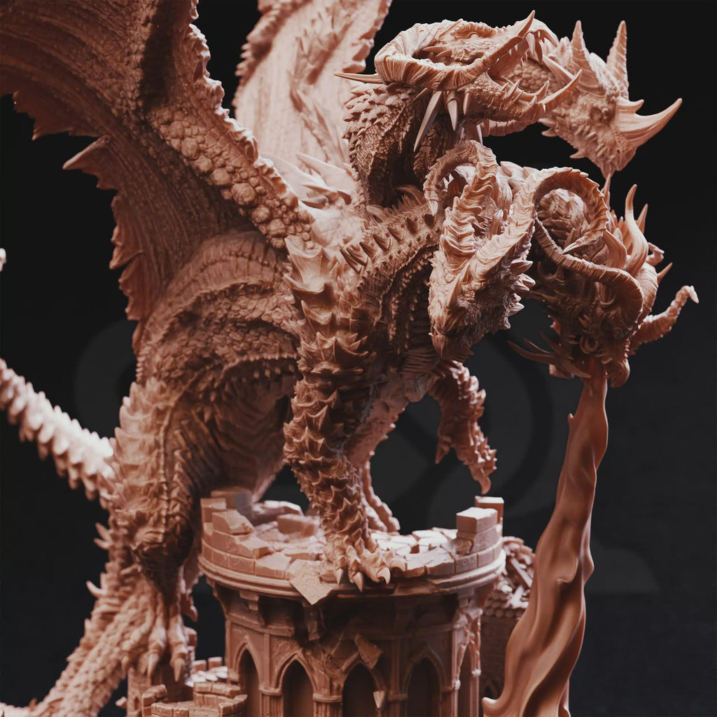 Pentelia – Mother of All Dragons | Fantasy Monster Miniature | D&D Creature, Boss Enemy, Resin Model