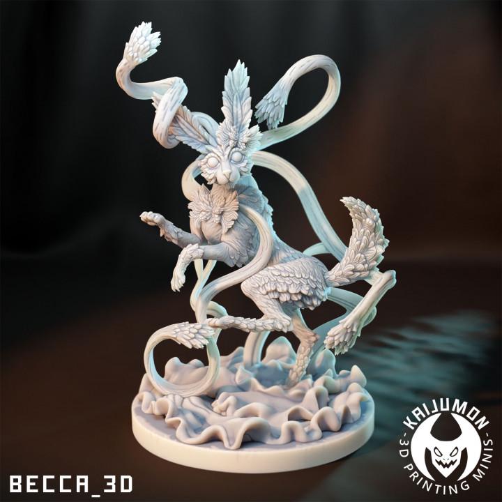 Kaijumon – Eeveelutions + Eevee Companion | Resin Miniatures | Pokémon Kaiju Fusion Collectibles
