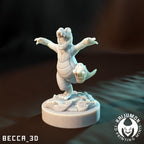 Kaijumon – Totodile, Croconaw, Feraligatr & Mega Feraligatr | 3D Resin Printed Figures